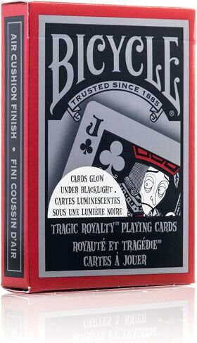 Bicycle Tragic Royalty Playing Cards,Black/Red in Saudi Arabia