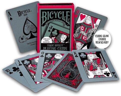 Bicycle Tragic Royalty Playing Cards,Black/Red in Saudi Arabia