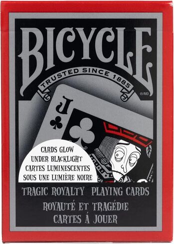 Bicycle Tragic Royalty Playing Cards,Black/Red in Saudi Arabia