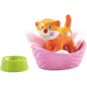 HABA Little Friends Cat Kiki with Basket, Blanket & Bowl in Saudi Arabia