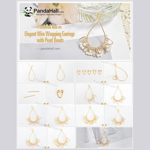 Pandahall 10 لفات قياس 24 سلك نحاسي مجوهرات الديكور الحرفية التفاف صنع مختلط اللون 0.5 مللي متر 9 متر/لفة in Kuwait