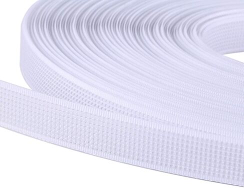 VIVIPA 25 ياردة من البوليستر للخياطة - خياطة منخفضة الكثافة للمشدات وقبعات الرضاعة وفساتين الزفاف (4 مم) in Kuwait