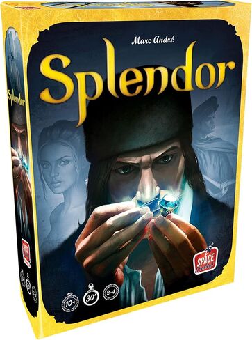 مجموعة الألعاب اللوحية روعة ومدن روعة | تتضمن لعبة Splendor Base وCities of Splendor Expansion | لعبة لوحة استراتيجية تعدين الأحجار الكريمة للبالغين والأطفال | صُنع بواسطة رعاة البقر في الفضاء in Kuwait