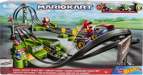 هوت ويلز مجموعة مسار دوائر ماريو كارت بمقياس 1:64 نسخة طبق الاصل لعمر 5 سنوات فما فوق، HFY15 in Kuwait