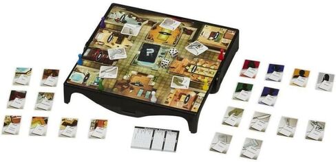 Hasbro Family Grab and Go Variety Pack Bundle: Clue, Monopoly, Connect 4 and Hungry Hungry Hippos Travel sized Board Games (4 Items) in Saudi Arabia