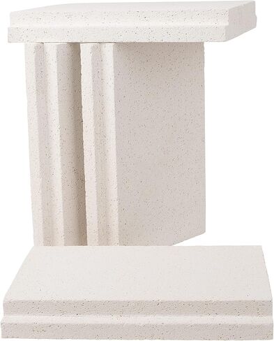 اول اباوت ستيل - طوب النار العازل للحدادة والتشكيل وافران التدفئة والافران واماكن الحريق سي ان سي 11.8 × 9 × 1.6 انش، 4 قطع in Kuwait