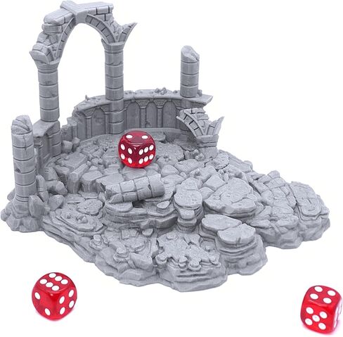 Ancient Ruins by Printable Scenery, 3D Printed Tabletop RPG Scenery and Wargame Terrain 28mm Miniatures in Saudi Arabia