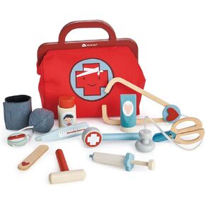 Tender Leaf Toys - Doctor's Bag - Doctor Pretend Play Toy Medical Kit - Promotes Imaginary and Creative Roleplay, Helps to Create Health Awareness - for Children 3+ in Kuwait