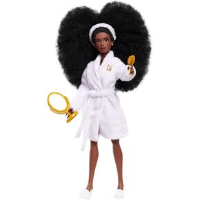Naturalistas Fashion Pack Coffee Casual 7-Piece Outfit and Accessories Set for 11.5-Inch Tall Naturalistas Dolls, Designed and Developed by Purpose Toys in Kuwait