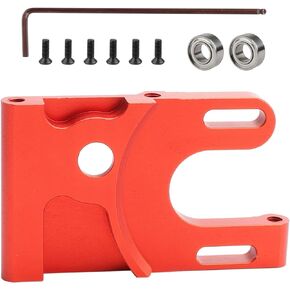 Aluminum Motor Mount and Bearing Replace Original Part # 03007 for HSP 1/10 RC Cars 94123 94103 94107 94110 94111 94112 94113 94115 94124 94170 Nitro Upgrade to Electric Powered, Blue