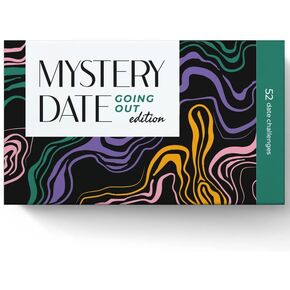 da Vinci's Room Mystery Date 52 Scratch Off Card Date Night Ideas and 52 Conversation Starters (Going Out Edition) - Couples Gift