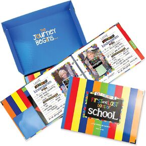 Class Keeper School Keepsake Kit, Pastel Dots Class Keeper, Pastel Text School Photo Prop Deck, Girl Power Sticker Set