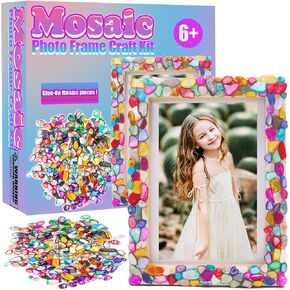 Korilave تزيين مجموعة إطار الصورة الخاصة بك، الحرف الممتعة للفتيات الذين تتراوح أعمارهم بين 6-8، الفنون والحرف اليدوية للأطفال الذين تتراوح أعمارهم بين 8-12، هدايا عيد ميلاد رائعة للفتيات الصبي للأعمار 6، 7، 8، 9، 10، 11، 12 سنة in Kuwait