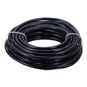 BENECREAT 23 Feet 3 Gauge Aluminum Wire Bendable Metal Sculpting Wire for Bonsai Trees, Floral, Skeleton Making, Home Decors and Other Arts Crafts Making - Black