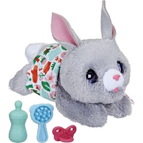 FurReal Newborns Bear Interactive Animatronic Plush Toy: Electronic Pet with Sound Effects and Closing Eyes, for Kids Ages 4 and Up, Multicolor in Kuwait