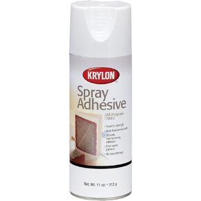 Krylon K07010 11-Ounce All-Purpose Spray Adhesive , White in Kuwait