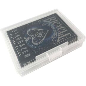 PRODUCT80 BitBins Playing Card Case - Trading or Baseball Card Storage Box - Clear Plastic Carrying Cases for Specialty & Game Cards of All Types - Containers to protect cards (5 Pack) in Kuwait