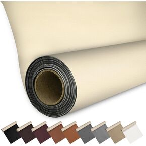 LOGIANIS Leather Repair Patch for Couches 15.7×79inch Large Self-Adhesive Leather Repair Tape Patches kit for Couch Car Seats Sofa Furniture Vinyl Chair Fabric Fix Tear (Beige,15.7×79 inch)
