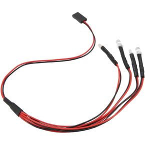أضواء LED للسيارة RC، محاكاة 5-9 فولت 2 أبيض 2 أحمر أضواء LED لشاحنة RC جذابة لمحور Scx24 in Saudi Arabia