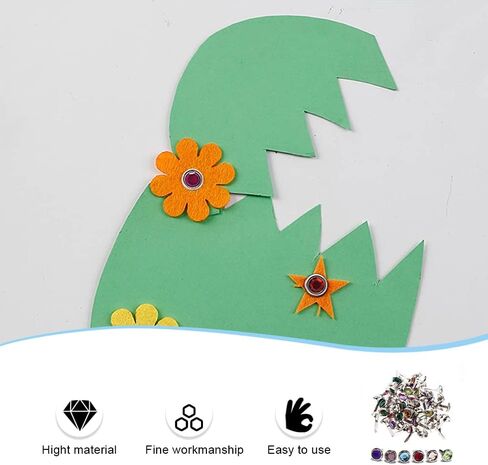 120 قطعة من مشابك الورق الصغيرة 0.8 × 1.5 سم دبابيس مقسمة لصنع البطاقات والساعات والالعاب in Kuwait