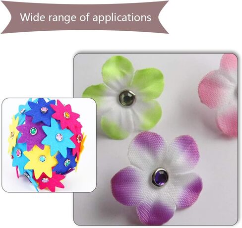 120 قطعة من مشابك الورق الصغيرة 0.8 × 1.5 سم دبابيس مقسمة لصنع البطاقات والساعات والالعاب in Kuwait