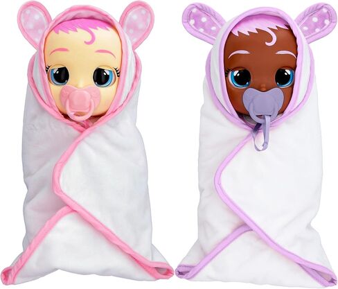 Cry Babies Newborn Molly - Interactive Baby Doll with 20+ Baby Sounds, Girls & Kids Age 18M and Up in Kuwait