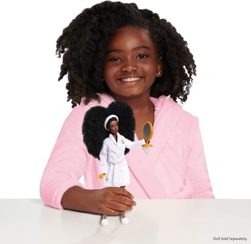 Naturalistas Fashion Pack Coffee Casual 7-Piece Outfit and Accessories Set for 11.5-Inch Tall Naturalistas Dolls, Designed and Developed by Purpose Toys in Kuwait