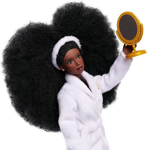 Naturalistas Fashion Pack Coffee Casual 7-Piece Outfit and Accessories Set for 11.5-Inch Tall Naturalistas Dolls, Designed and Developed by Purpose Toys in Kuwait