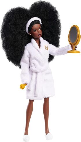 Naturalistas Fashion Pack Coffee Casual 7-Piece Outfit and Accessories Set for 11.5-Inch Tall Naturalistas Dolls, Designed and Developed by Purpose Toys in Kuwait
