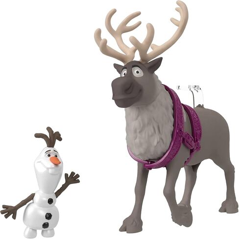 Mattel Disney Frozen Toys, Frozen Story Pack with 6 Key Characters, Small Dolls, Figures and Accessories Inspired by Mattel Disney Frozen Movies, for Kids in Saudi Arabia