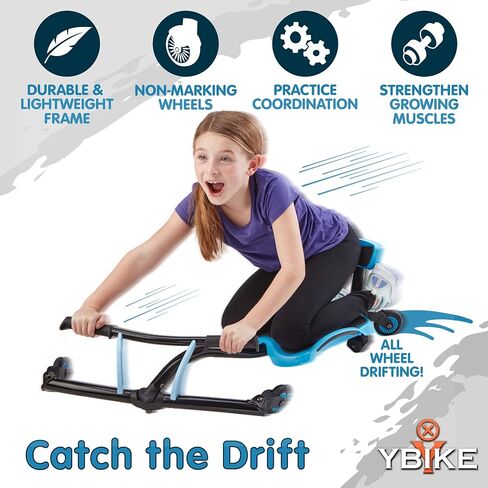 YBIKE Leap ذاتية الدفع لعبة ركوب المتسابق للأولاد والبنات للأعمار من 4 إلى 9 سنوات - أحمر in Kuwait