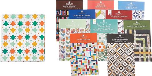 Missouri Star Kids & Baby Quilt Sewing Patterns - Set of 10 Patterns with Binder - Easy to Use How to Sew Guides for Quilting and Blanket Making in Saudi Arabia