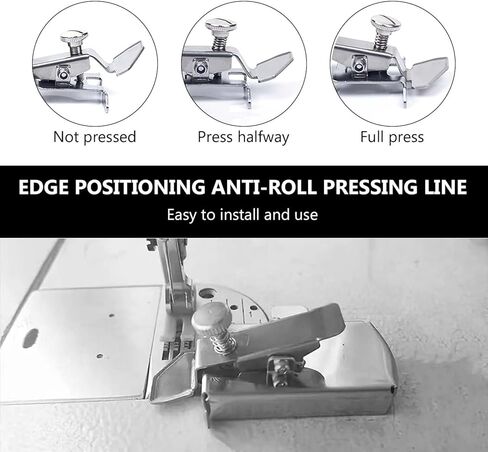Buddy Sew Magnetic Seam Guide, 2024 New BuddySew Magnetic Seam Guide for Sewing Machine, Multifucntional Straight Line Hems Sewing Ruler, Universal Sewing Machine Attachments in Kuwait