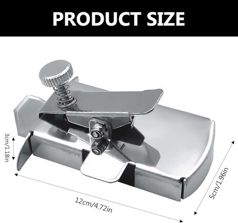 Buddy Sew Magnetic Seam Guide, 2024 New BuddySew Magnetic Seam Guide for Sewing Machine, Multifucntional Straight Line Hems Sewing Ruler, Universal Sewing Machine Attachments in Kuwait