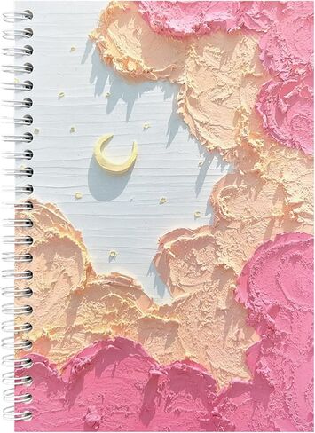 Reusable Sticker Collecting Book Album Stickers Storage Organizer Book A5 Size 40 Sheets Release Paper Sticker Keeper Holder (Pink) in Kuwait