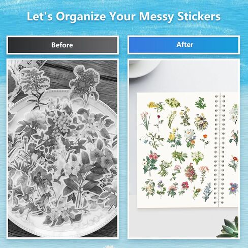 Reusable Sticker Collecting Book Album Stickers Storage Organizer Book A5 Size 40 Sheets Release Paper Sticker Keeper Holder (Pink) in Kuwait