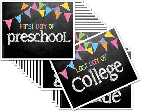 Class Keeper School Keepsake Kit, Pastel Dots Class Keeper, Pastel Text School Photo Prop Deck, Girl Power Sticker Set in Saudi Arabia