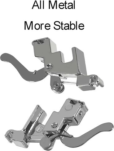 مجموعة أقدام ضغط 14 قطعة من ALAMSCN مع محول ساق منخفض، حامل قدم ضاغط عالمي لآلة الخياطة Brother Singer Janome Babylock Kenmore in Kuwait