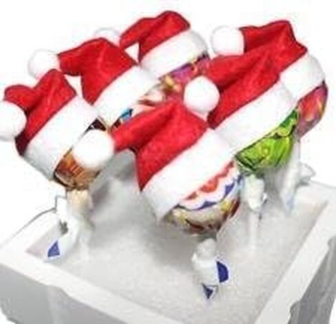 Lunch Money Mini Craft Santa Gnome Hats - 6 Count Mini Hats for Stocking Stuffers and Christmas Craft Projects in Saudi Arabia
