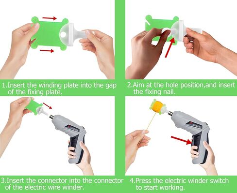 بكرة لف خيوط التطريز الكهربائية من جيوتشي، مع صندوق منظم خيط التطريز و200 بكرة خيط بلاستيكية صلبة وملصقات ارقام الخيط لاداة الخياطة والتطريز بنفسك in Kuwait