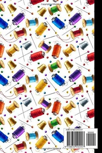 Notebook: Sewing Tools Journal - Sewing Tools Themed Gift For People Who Sew, Sewers And Women Who Sew - Sewing Tools Notebook - 6" x 9" - 120 Lined Pages With Sewing Tools Themed Borders in Saudi Arabia