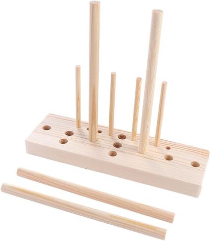 Bow Maker 1Set 5 in 1 Multipurpose Wooden Bowknot Maker Satin Wreath Gift Packing Bowing Making Tool DIY Ribbon Crafts Bowknot Christmas Decor in Saudi Arabia