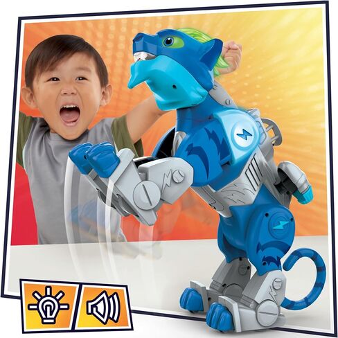 PJ Masks Masks Animal Power Charge and Roar Power Cat, Interactive Toys with 20+ Lights and Sounds, Preschool Toys in Saudi Arabia
