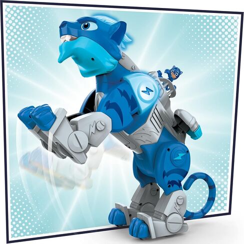 PJ Masks Masks Animal Power Charge and Roar Power Cat, Interactive Toys with 20+ Lights and Sounds, Preschool Toys in Saudi Arabia