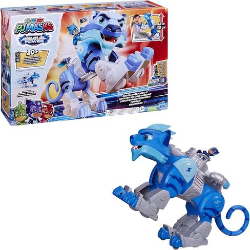 PJ Masks Masks Animal Power Charge and Roar Power Cat, Interactive Toys with 20+ Lights and Sounds, Preschool Toys in Saudi Arabia