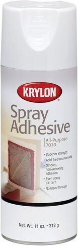 Krylon K07010 11-Ounce All-Purpose Spray Adhesive , White in Saudi Arabia