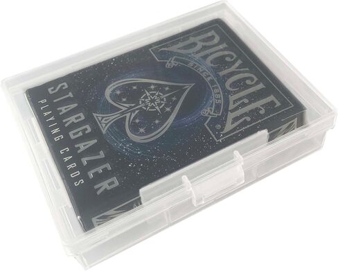 PRODUCT80 BitBins Playing Card Case - Trading or Baseball Card Storage Box - Clear Plastic Carrying Cases for Specialty & Game Cards of All Types - Containers to protect cards (5 Pack) in Kuwait