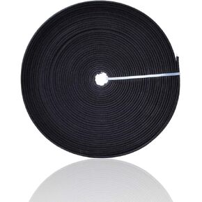VIVIPAKOKO 12 Yards Cotton Covered Poly Polyester Boning 12mm Polypropylene (Black) in Kuwait