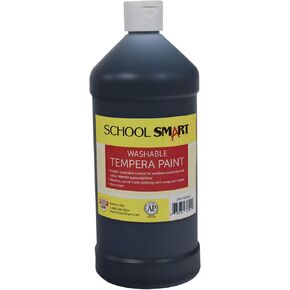 School Smart Washable Tempera Paint, Quart, Pink