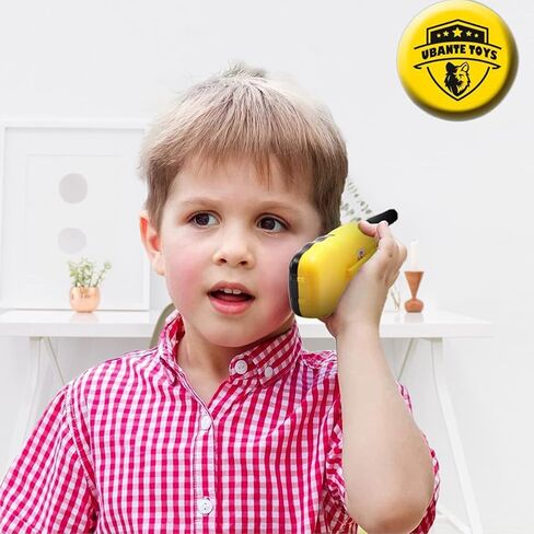 UBANTE جهاز اتصال لاسلكي للأطفال، ألعاب أطفال محمولة هدية للأطفال جهاز Walky Talky، ألعاب للأولاد والبنات من عمر 3 إلى 15 عامًا، لألعاب المغامرات الداخلية والخارجية - عبوتان in Kuwait